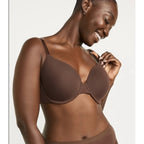 Old Navy Women's Full Coverage Underwire Bra Brown NEW ~ Size 34D