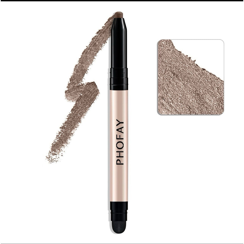 PHOFAY Eyeshadow Stick – Waterproof & Easy to Apply | Built-in Smudger | 0.6g