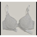 OLD NAVY-Gray LIGHTLY PADDED-PLUNGE-UNDERWIRE-BRA-NWT 34D