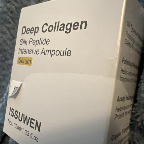 Deep Collagen Silk Peptide Intensive Ampoule Serum -Issuwen EXP:1/29