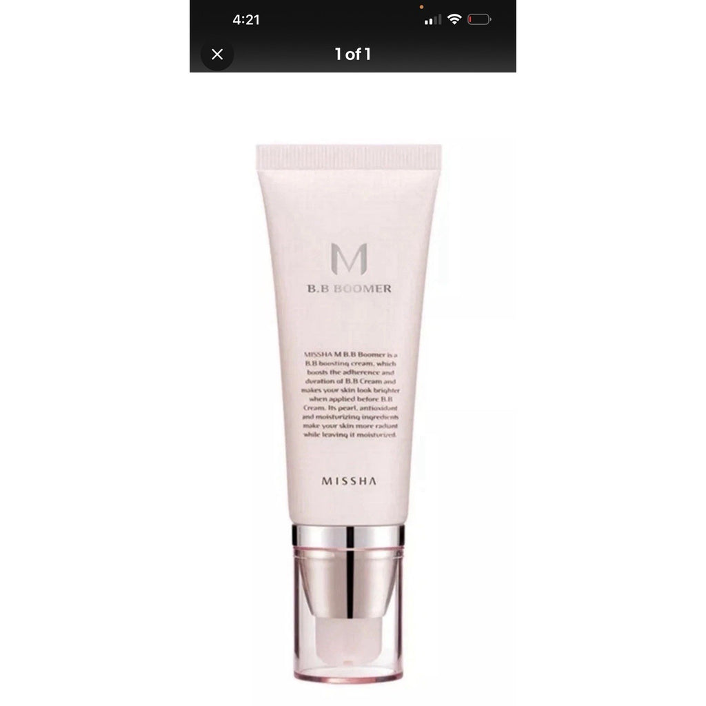 MISSHA BB Boomer 40ml Makeup Base Face Primer  Cosmetics NEW