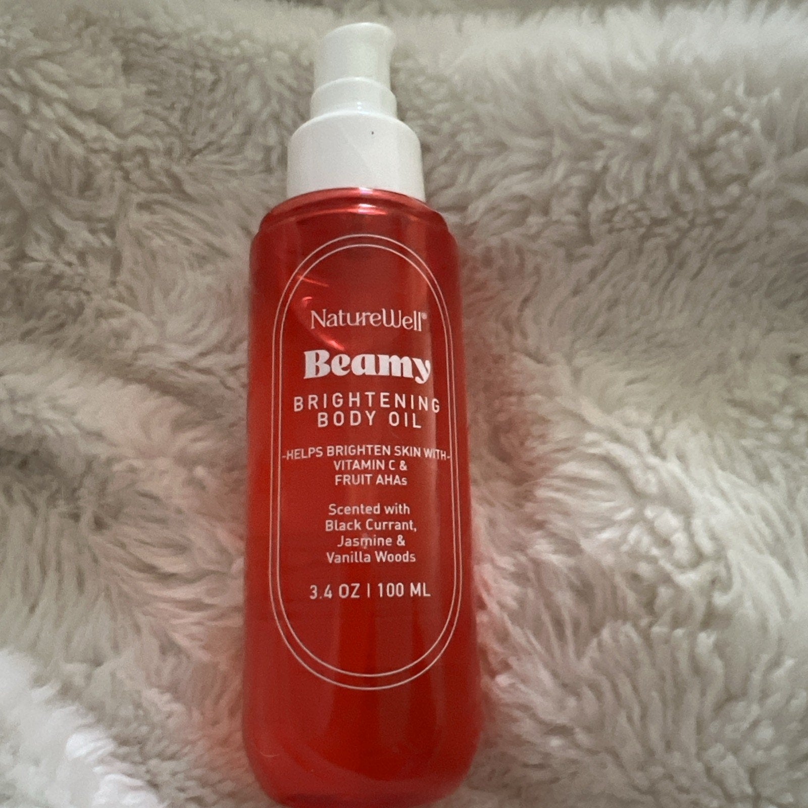 Beamy Brightening Body Oil, Fast-Absorbing Formula Designed Hydrate, Smooth NEW