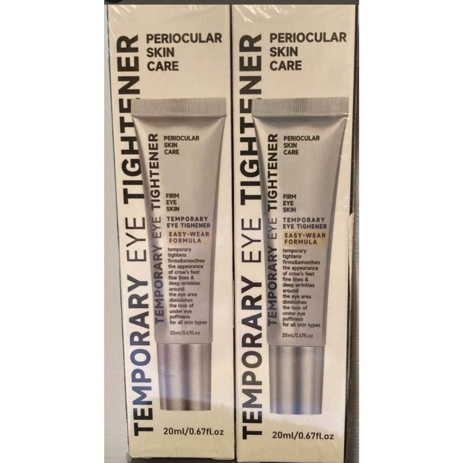 NEW Temporary Eye Tightener- Firm Eye Skin, Easy-Wear Formula- 20ml/0.67 TWO