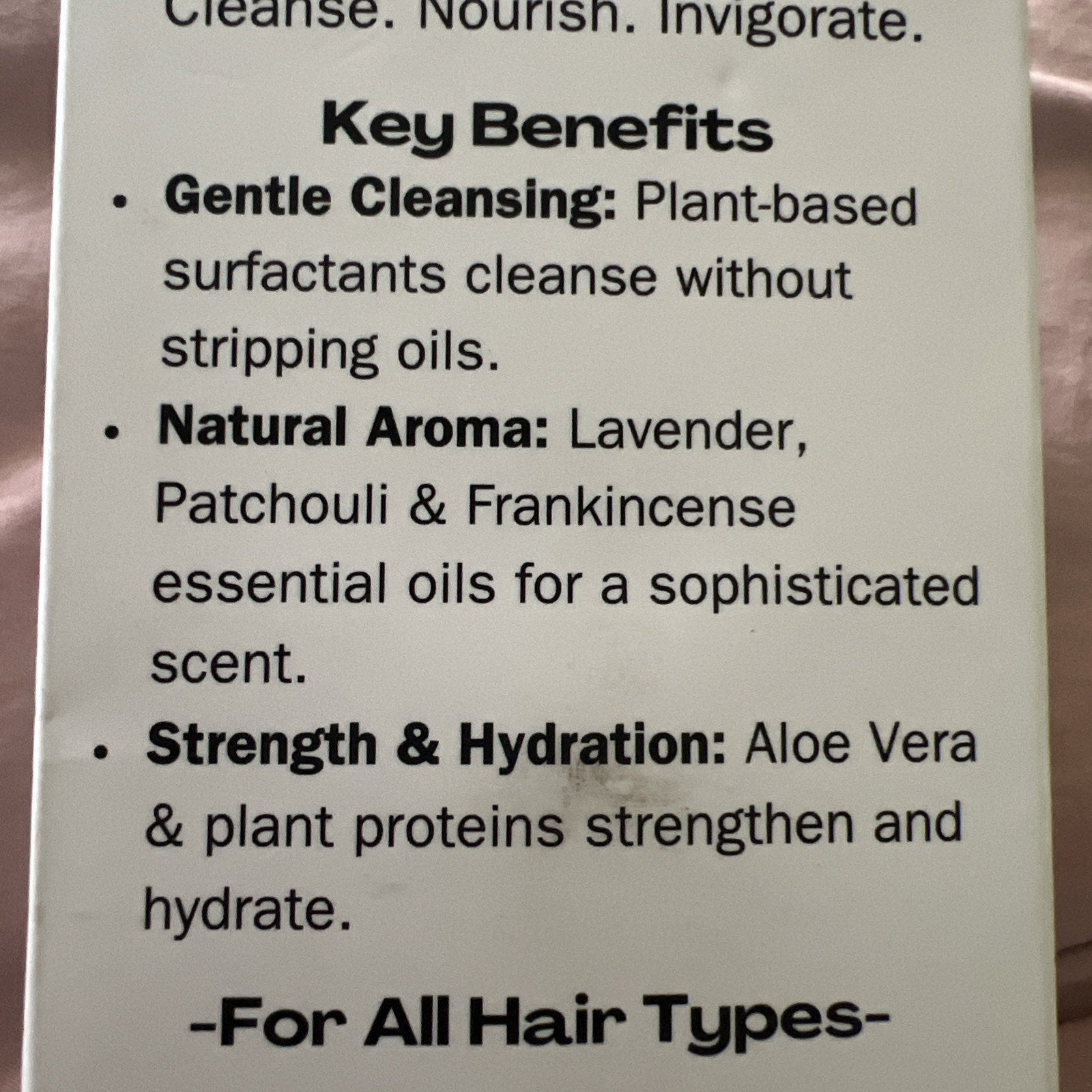 Hygiene Lab - Shampoo For Men - Lavender Sands - Brand New!! 16.9 Oz