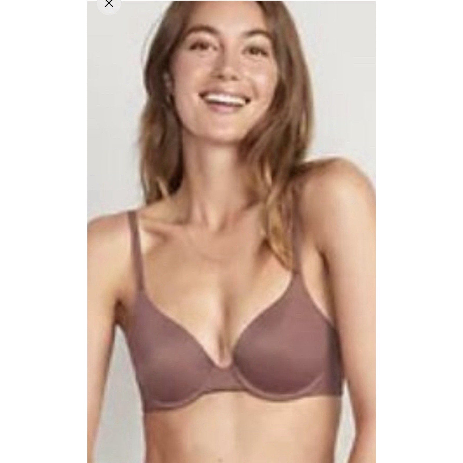 Old Navy Women's Mauve/Brown Bra Underwire Full Coverage NEW 34A