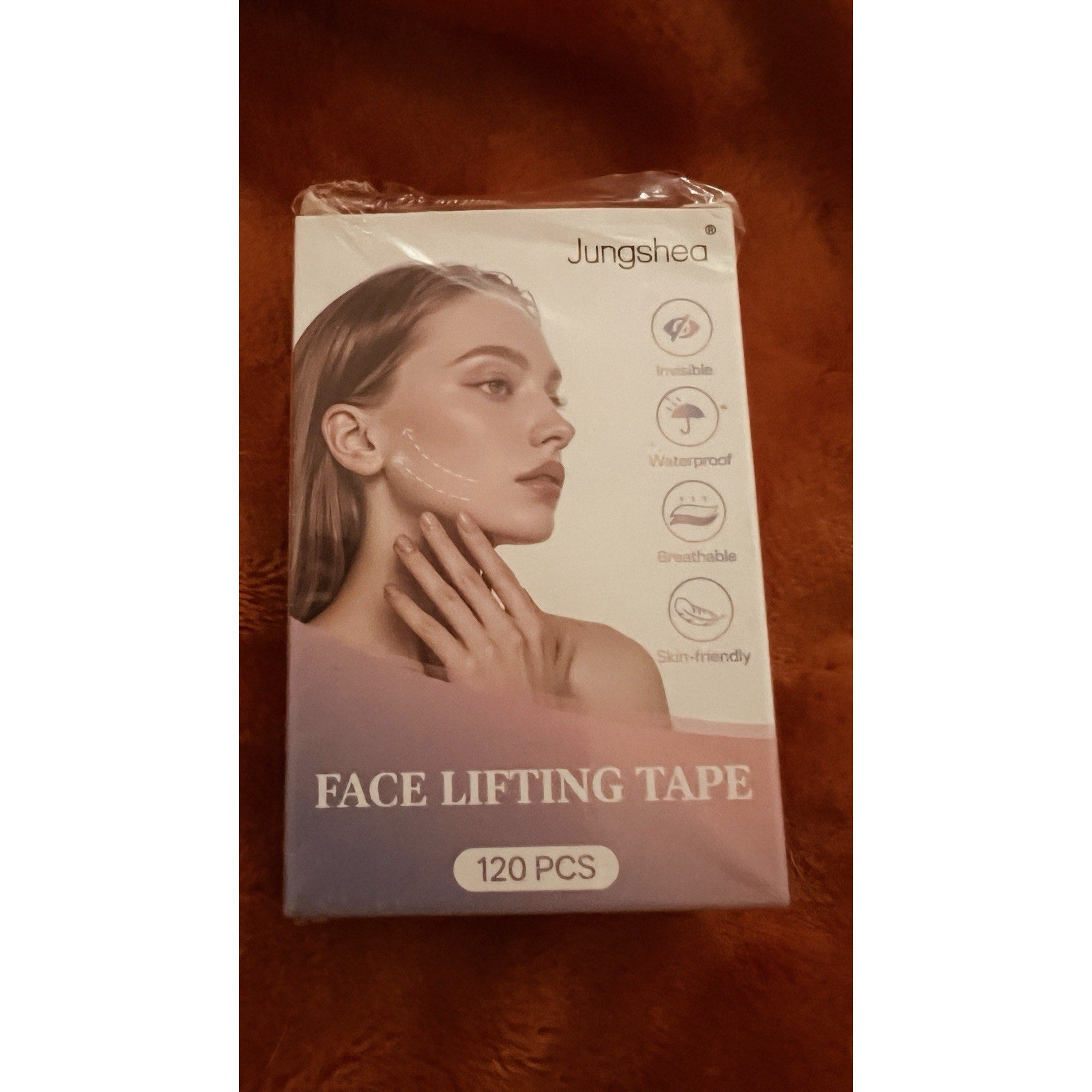 Face Lifting Strips 108 Strips Invisible Waterproof Breathable Jungshea Open Box