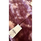 Old Navy MATERNITY Full Panel Plum Tie Dye Leggings Size Large NWT