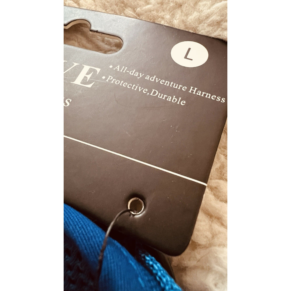 Dog Pet Harness, Truelove, Size LARGE Blue, Brand New
