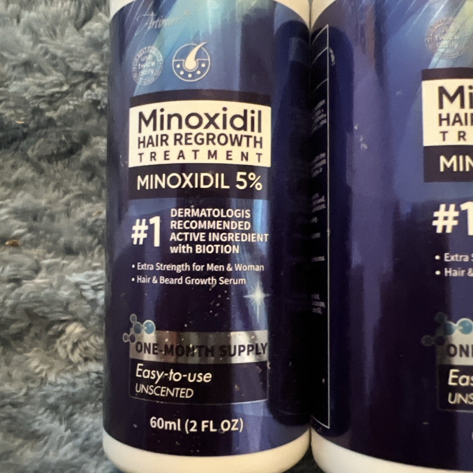 FIOIY 5% Minoxidil Hair Regrowth Foam Extra Strength 2 Month Supply 160mL