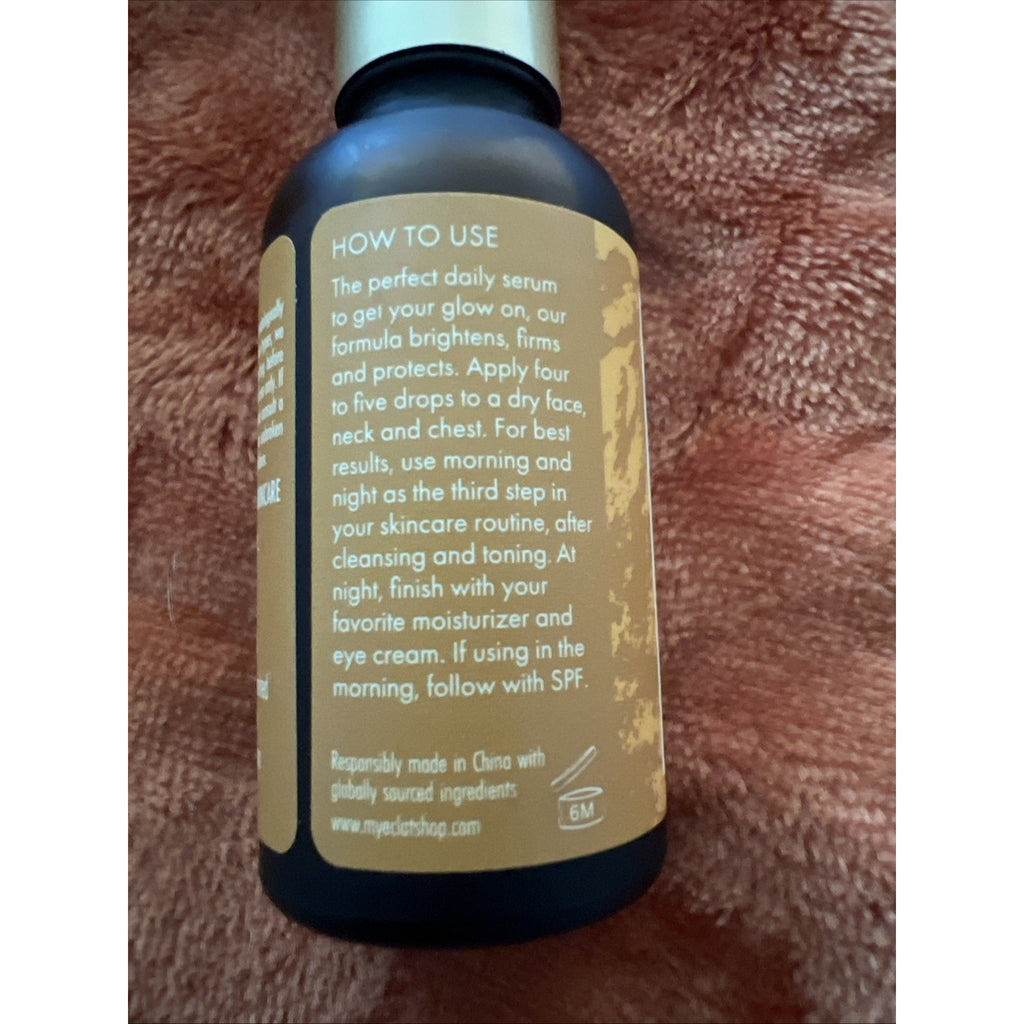 ECLAT Glow Up! Vitamin C Serum Ferulic Acid & Vitamin E Anti-Aging 1 fl oz NEW