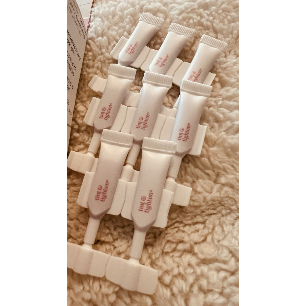 Tint & Tighten Instant Color Smoothing Cream Light Medium 8 (0.18 fl oz) Tubes