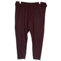 Old Navy Womens Leggings Plum SIZE XXL Cotton High Rise Ankle NEW