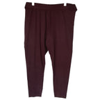Old Navy Womens Leggings Plum SIZE XXL Cotton High Rise Ankle NEW