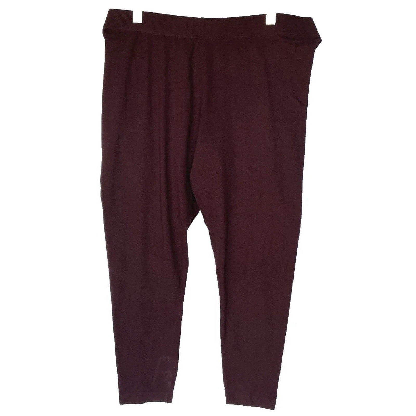 Old Navy Womens Leggings Plum SIZE XXL Cotton High Rise Ankle NEW