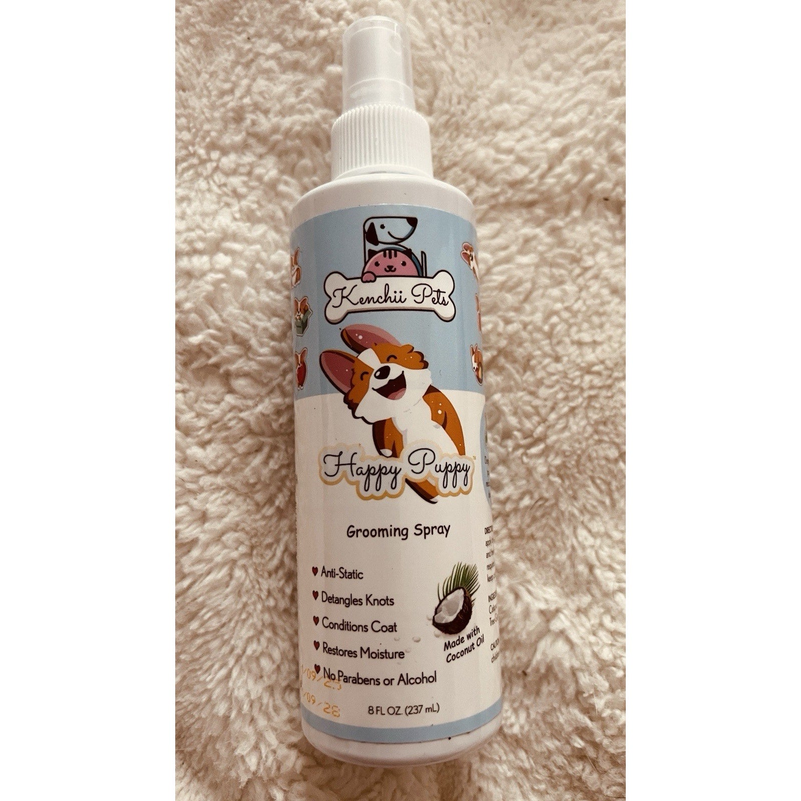 Kenchii Professional Pet Grooming Spray for Puppies & Dogs - All-Natural Scent