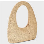 Universal Thread - Casual Raffia Shoulder Bag, Beige, NWT!