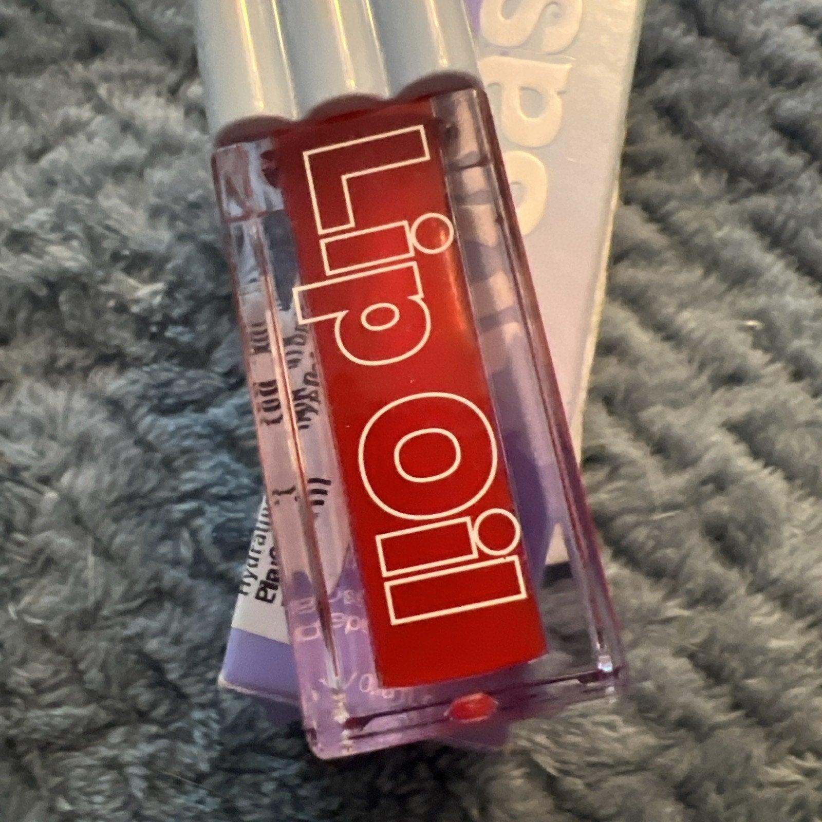 Kosas Wet Lip Oil Slushy Sheer Cherry Red Lip Gloss New box Damaged