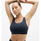 NEW Athleta Interval Sports Bra Eclipse Blue - Size XL