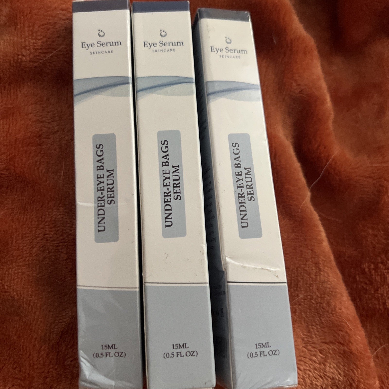3-Under Eye Cream Serum Dark Circles Bags Face Lines Ageless Puffy Eye New