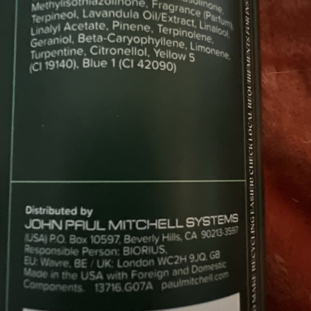 Paul Mitchell Tea Tree Special Shampoo 16.9 oz NEW - Little Cap Is Missing