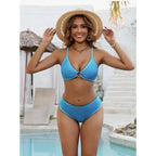 Blooming Jelly Womens High Waist Bikini Sporty Color Block NWT XL
