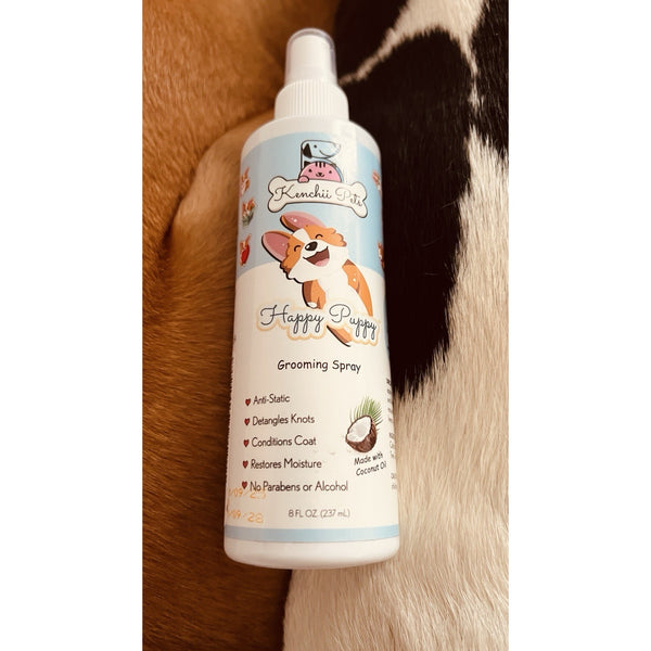 Kenchii Professional Pet Grooming Spray for Puppies & Dogs - All-Natural Scent