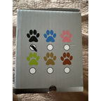 Qumy Pet Dog Boots Shoes Paw Protection Size 6 Rugged Reflective Adjustable NEW