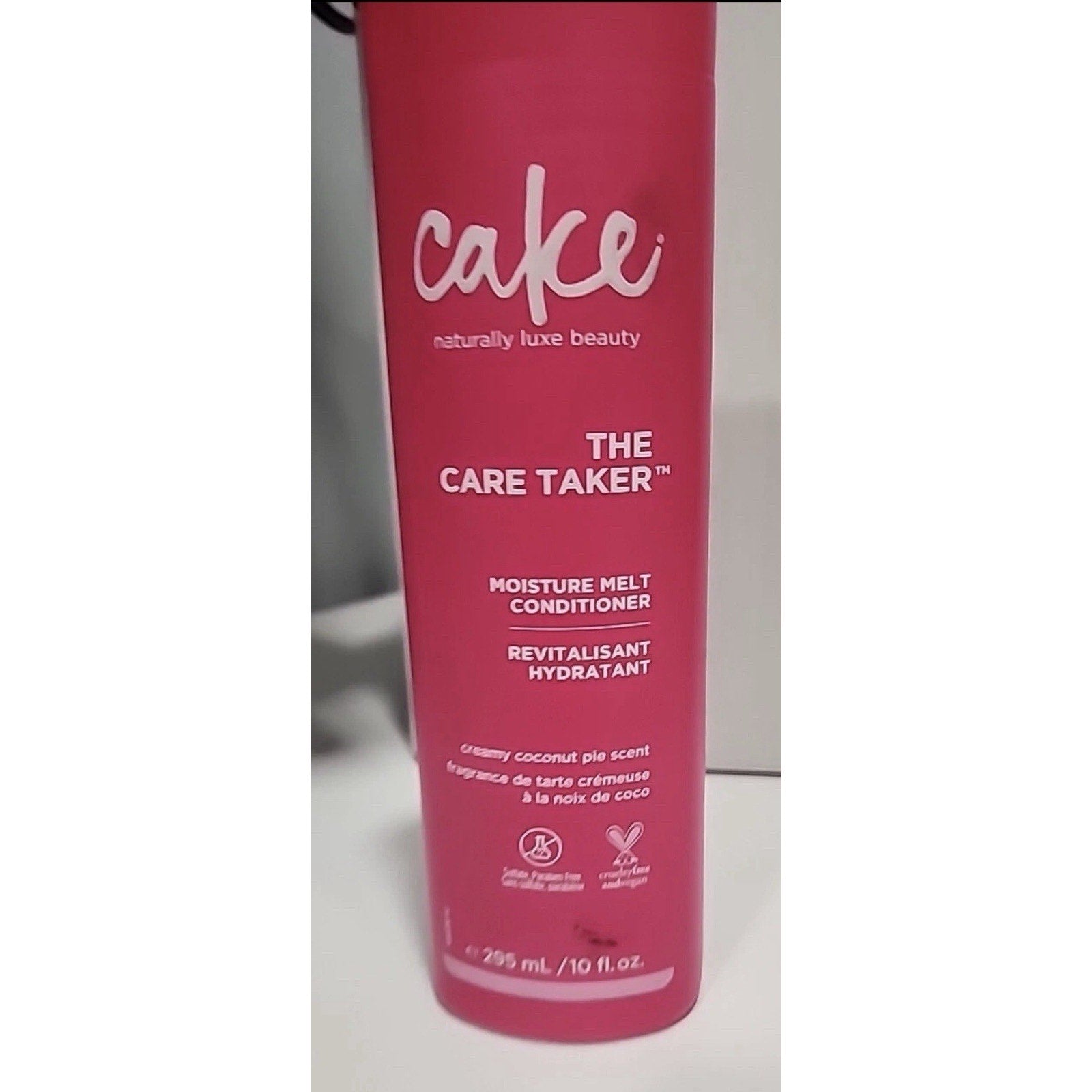 Cake Naturally Luxe Beauty The Care Taker Conditioner, Vegan and Sulfate-Free