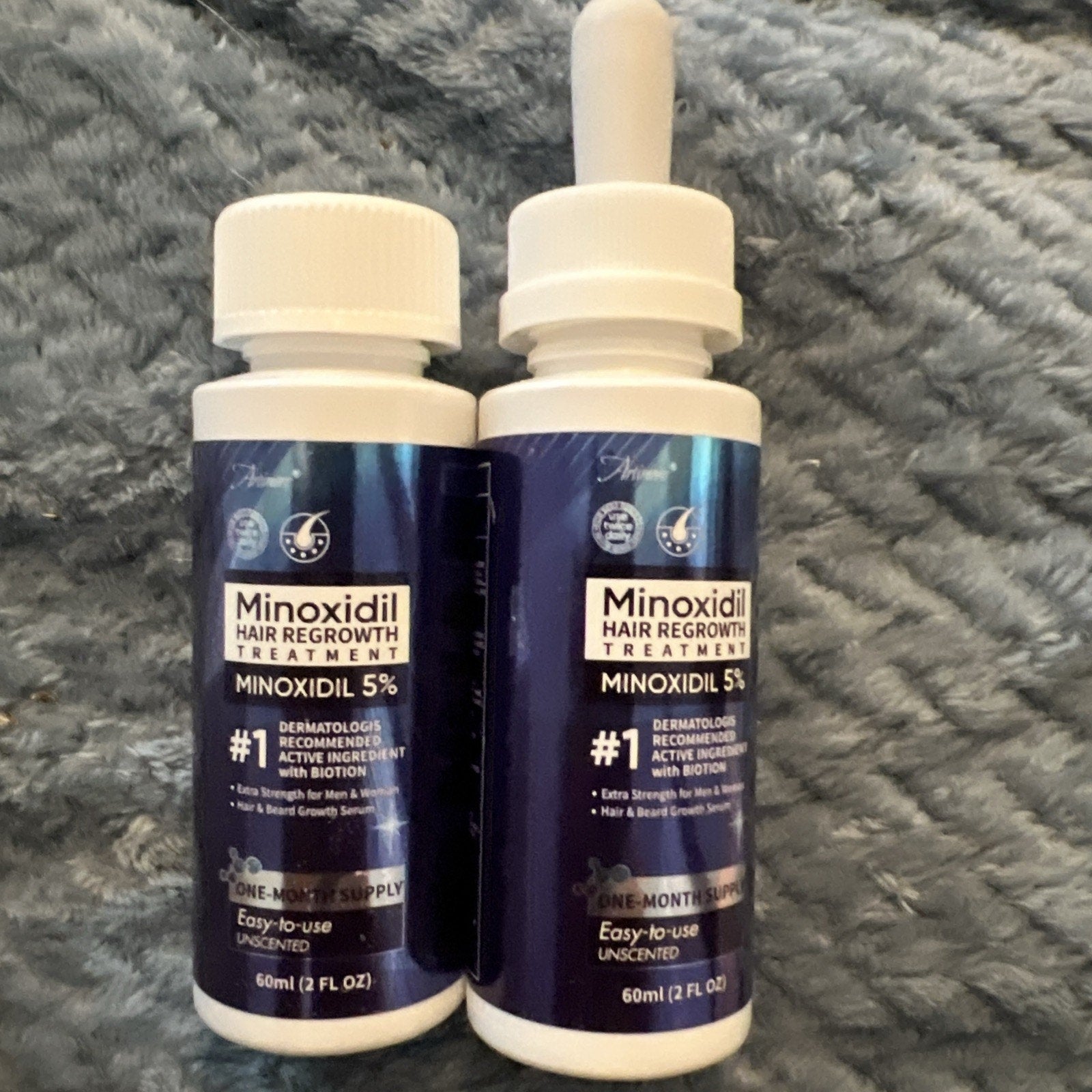 FIOIY 5% Minoxidil Hair Regrowth Foam Extra Strength 2 Month Supply 160mL