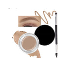 NEW 2Pc Eyebrow CREAM Brow Pomade Set with Dual-ended Brush Long lasting