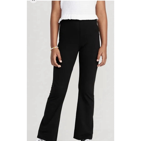 Old Navy Black High-Rise Flare Full Length Pants Womens NWT medium