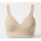 NWOT Felina Womens Nude Wireless Padded Back Closure Full Coverage Bra Small