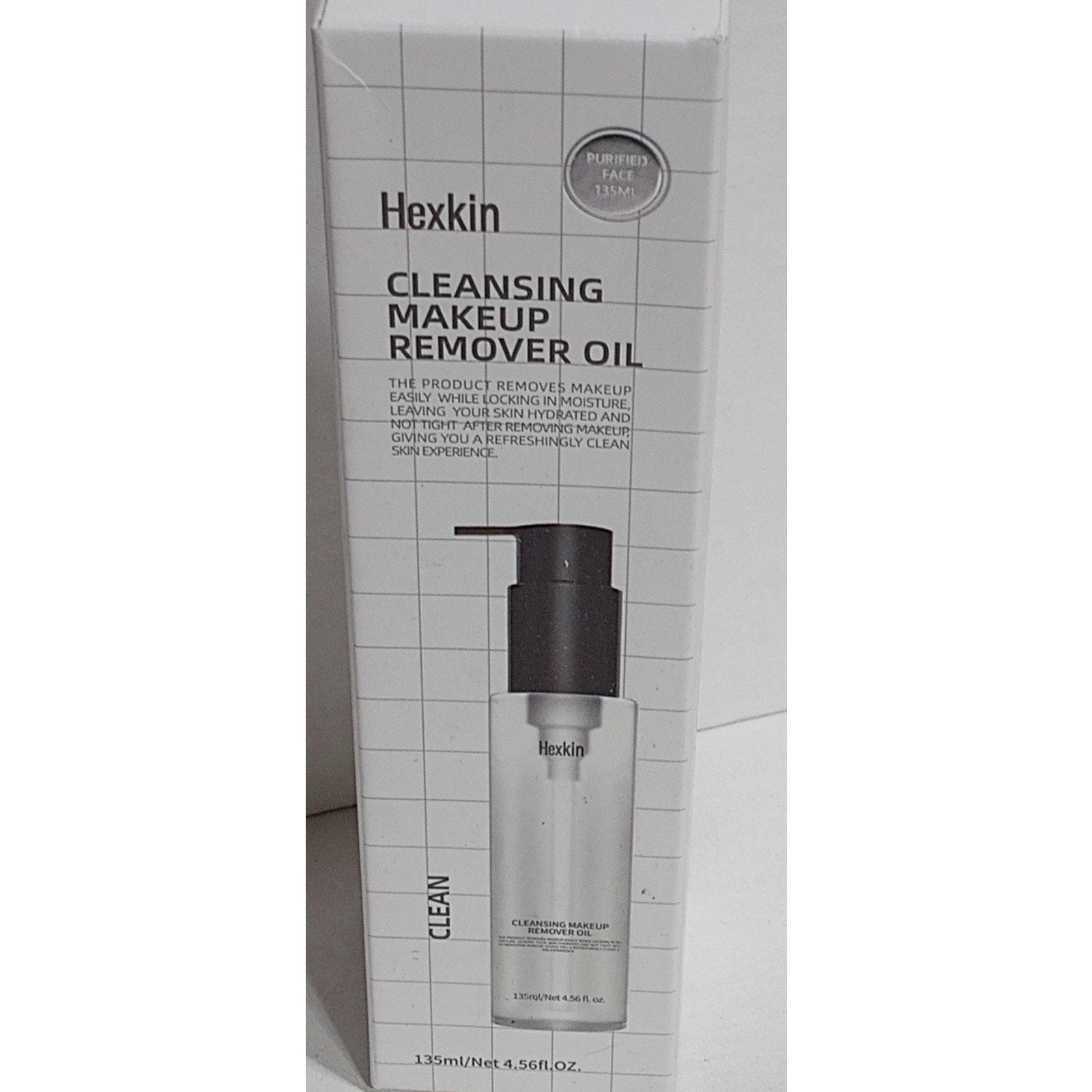 Hexkin Cleansing Makeup Remover Oil 135ml - Hydrating Facial & Eye Makeup