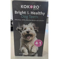 Kokoro Bright & Healthy Dog Teeth Kit 5 Piece Dental Care Set NEW!