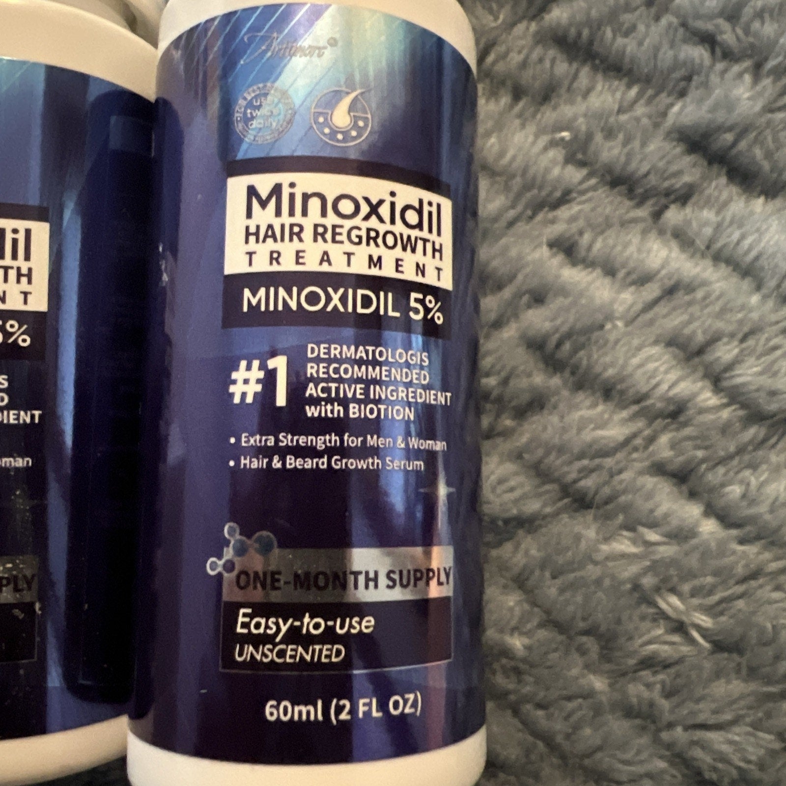 FIOIY 5% Minoxidil Hair Regrowth Foam Extra Strength 2 Month Supply 160mL