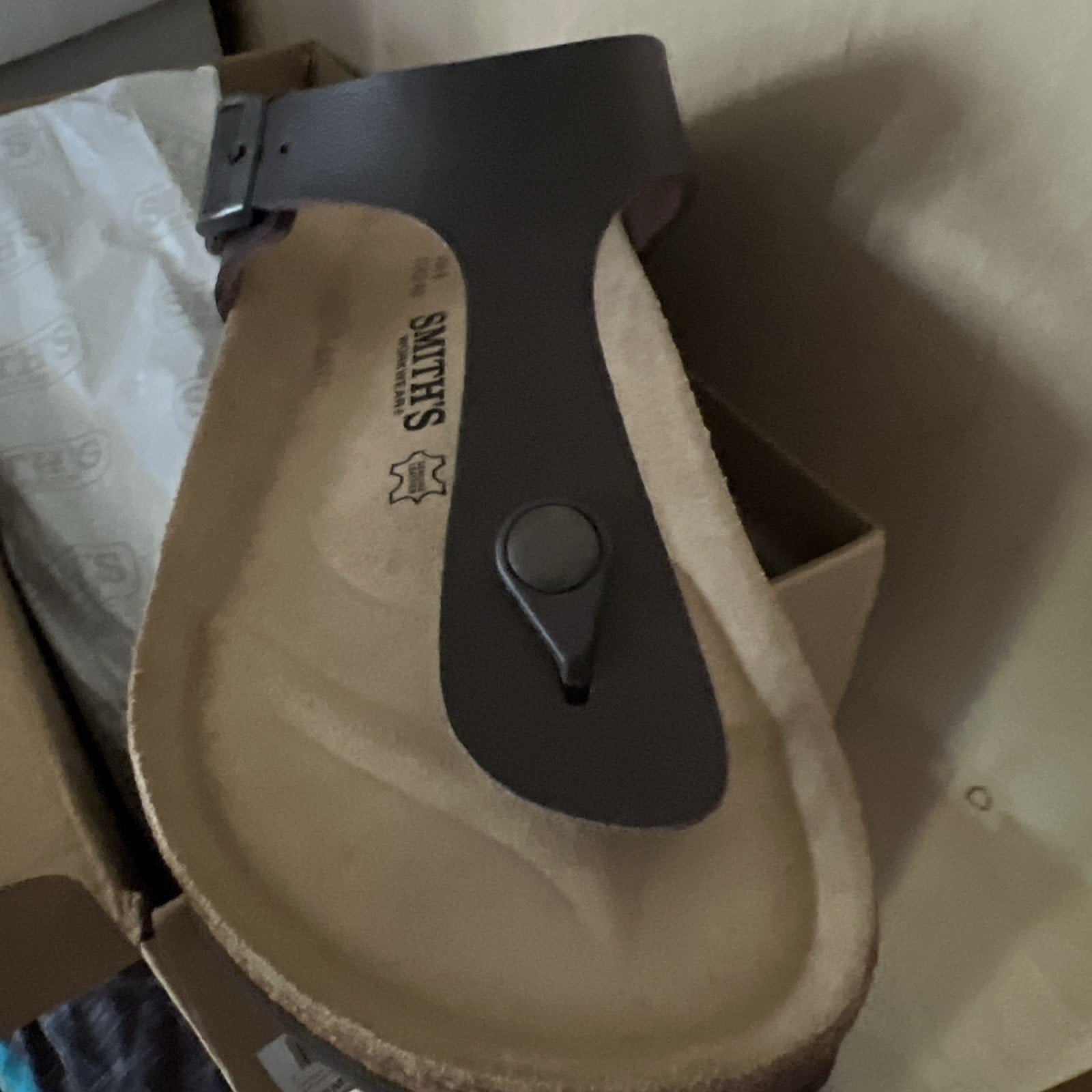 Smith's Workwear Womens Sandal Thong Birkies Dupe Style 9 NIB Retail $115