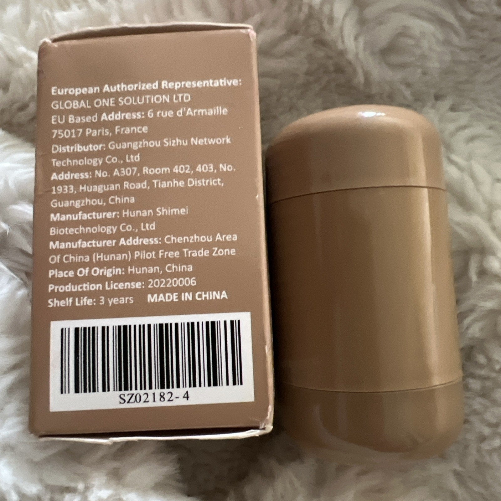 Lakerain Pocket Blush in #4 Neutral peach - New 0.18 Oz / 5.3g Exp. 04/28
