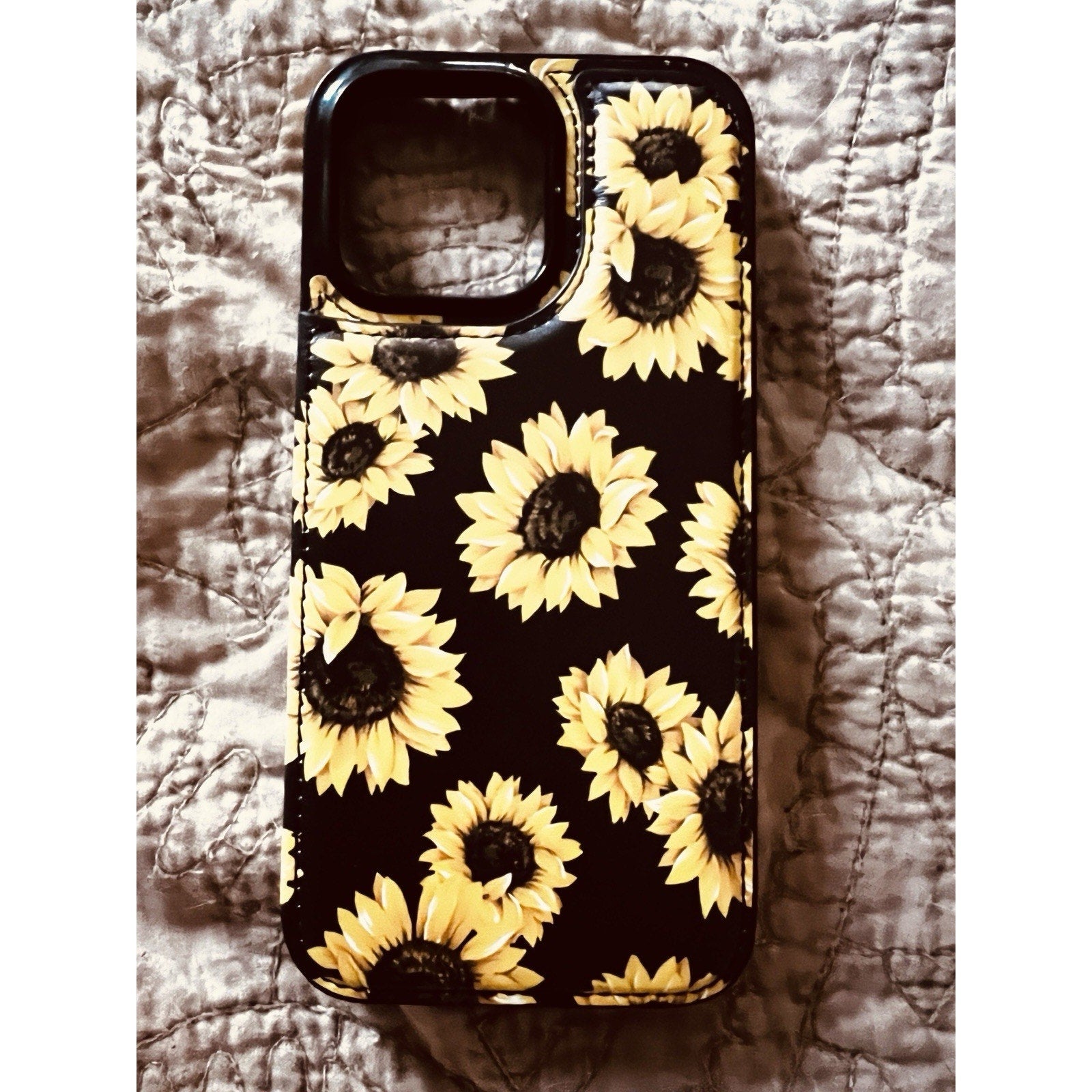 LETO Phone Wallet Case for 16 Pro Max- SUNFLOWERS NEW