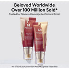 MISSHA BB ESSENTIALS KIT M PERFECT COVER BB CREAM No.21 & BB BOOMER - NEW