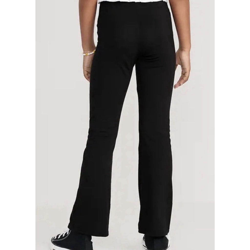 Old Navy Black High-Rise Flare Full Length Pants Womens NWT medium