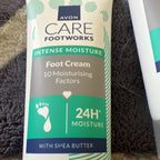 Lot Of 2 AVON FOOT WORKS MAXIMUM Intense Moisture FOOT CREAM - NEW
