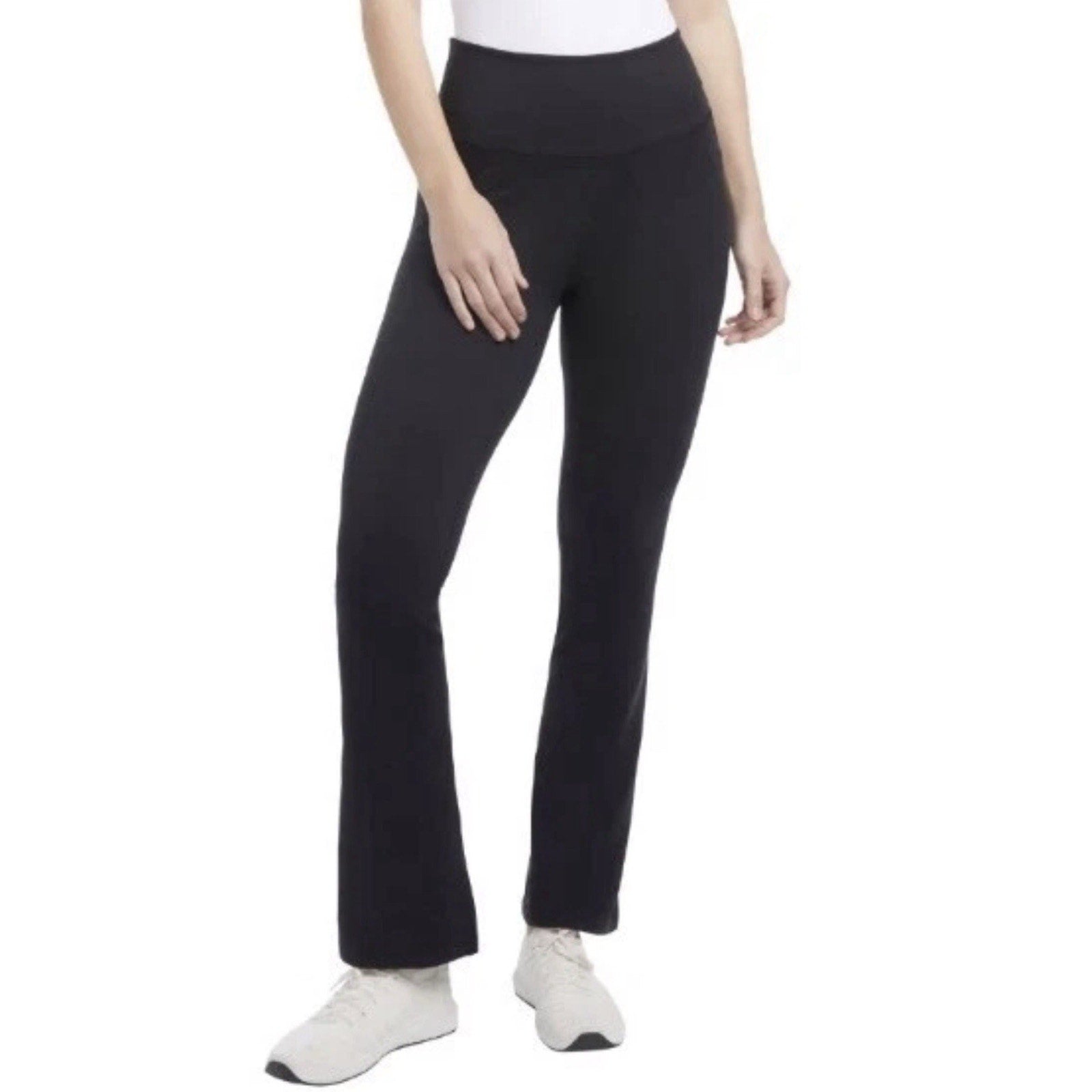 Jockey Women's Yoga Active Pants Black Salt Stretch NWOT Small